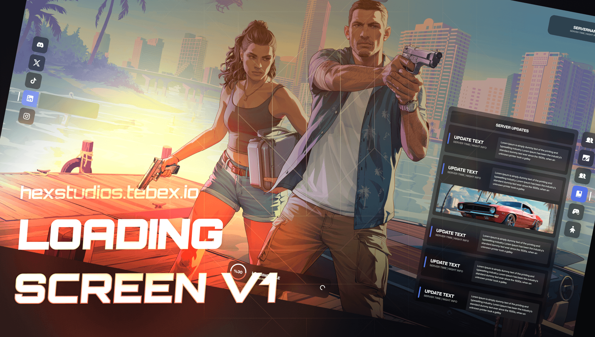 Hex Loading Screen V1 [ESCROW]