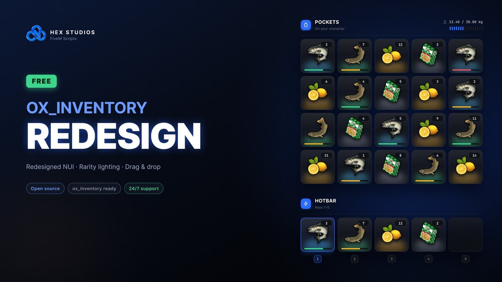 ox_inventory Redesign